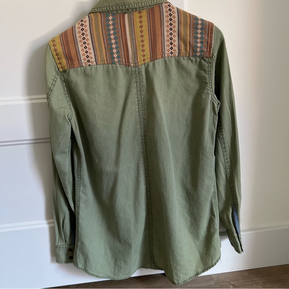 Green Zara Shirt - Picture 3 of 4